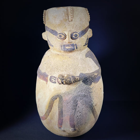 Chancay Pottery Figural Jar