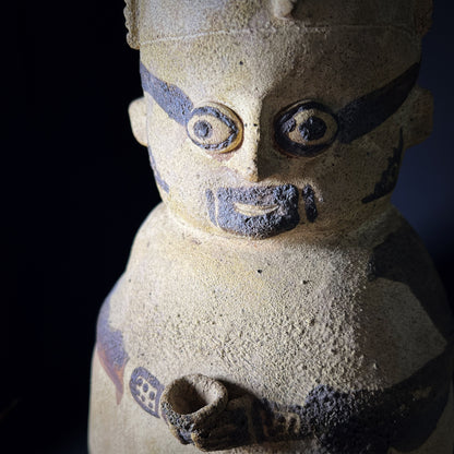 Chancay Pottery Figural Jar