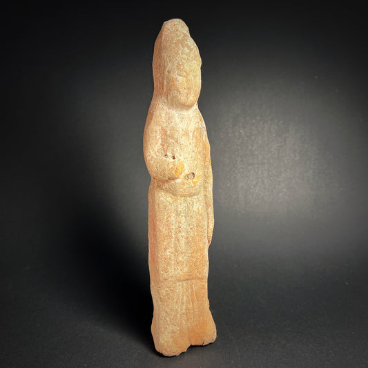 Tang Dynasty Pottery Figure of a Guard