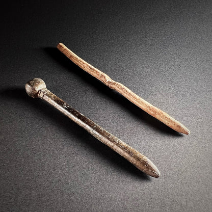 Roman Lead Stylus and Clothing Pin