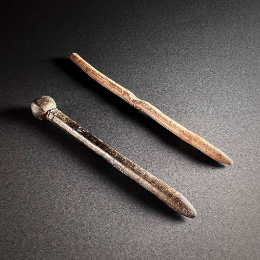 Roman Lead Stylus and Clothing Pin