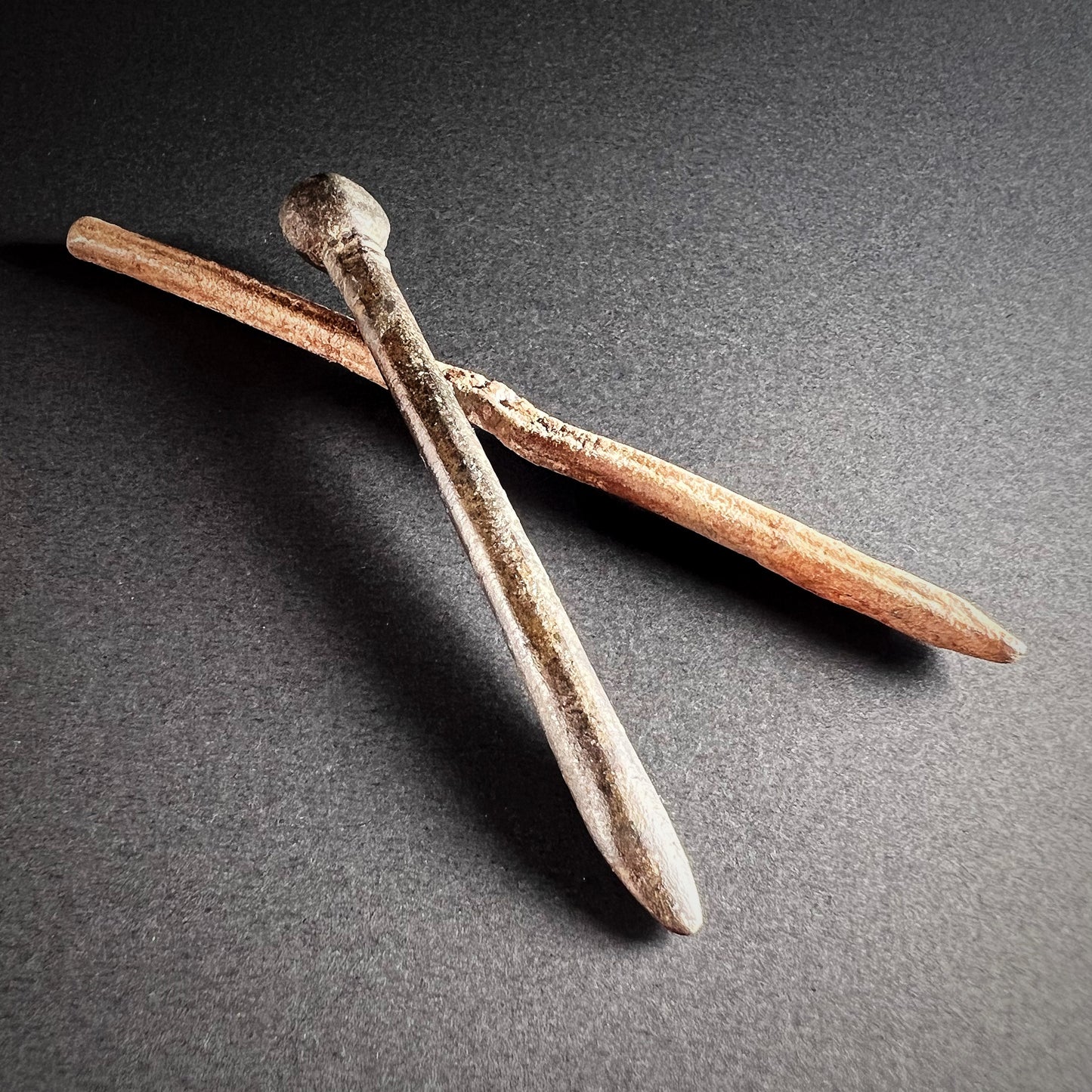 Roman Lead Stylus and Clothing Pin