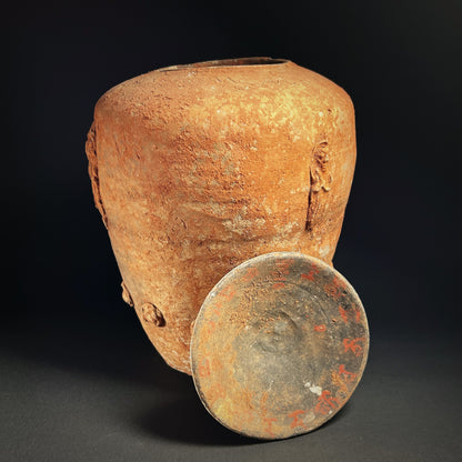Yuan Dynasty Buddhist Pottery Zodiac Jar