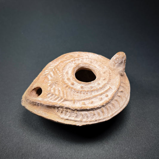 Holy Land Pottery Oil Lamp