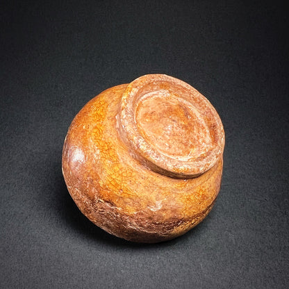 Thai Sawankhalok Brown Glazed Stoneware Jarlet