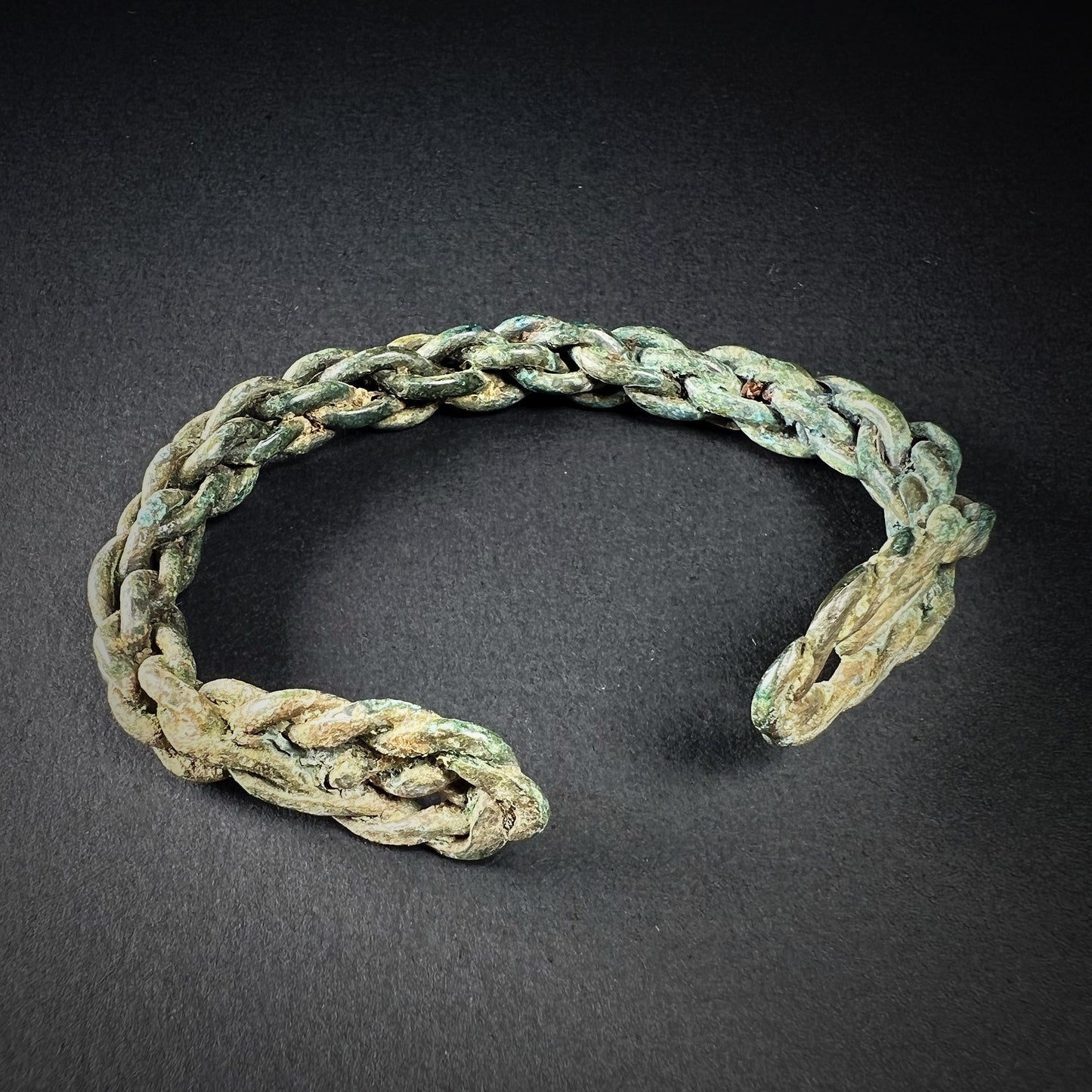 Viking Age Twisted Bronze Bracelet