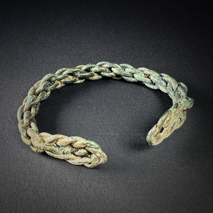 Viking Age Twisted Bronze Bracelet