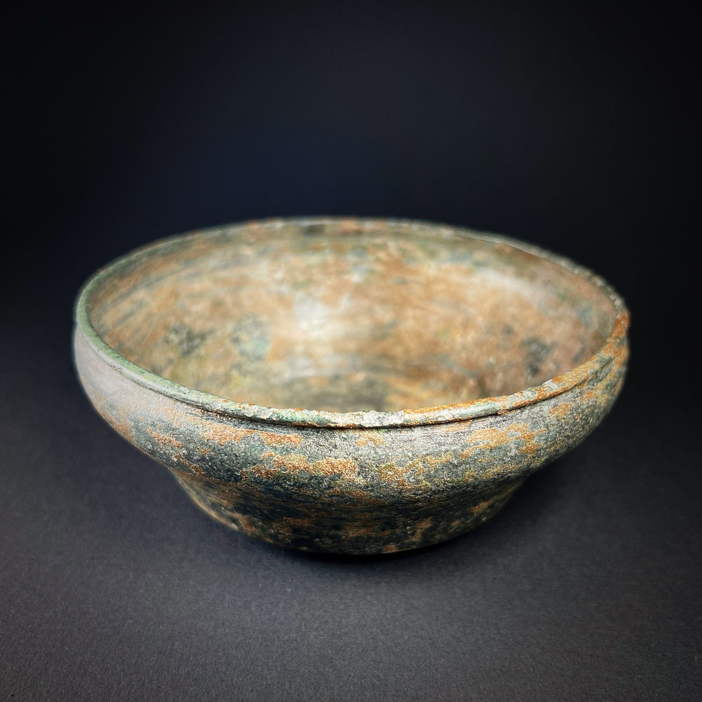 Luristan Bronze Libation Bowl