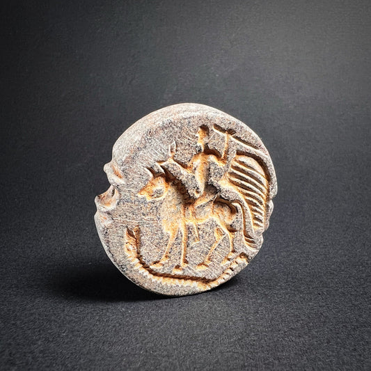 Bactrian Double-Sided Steatite Stamp Seal