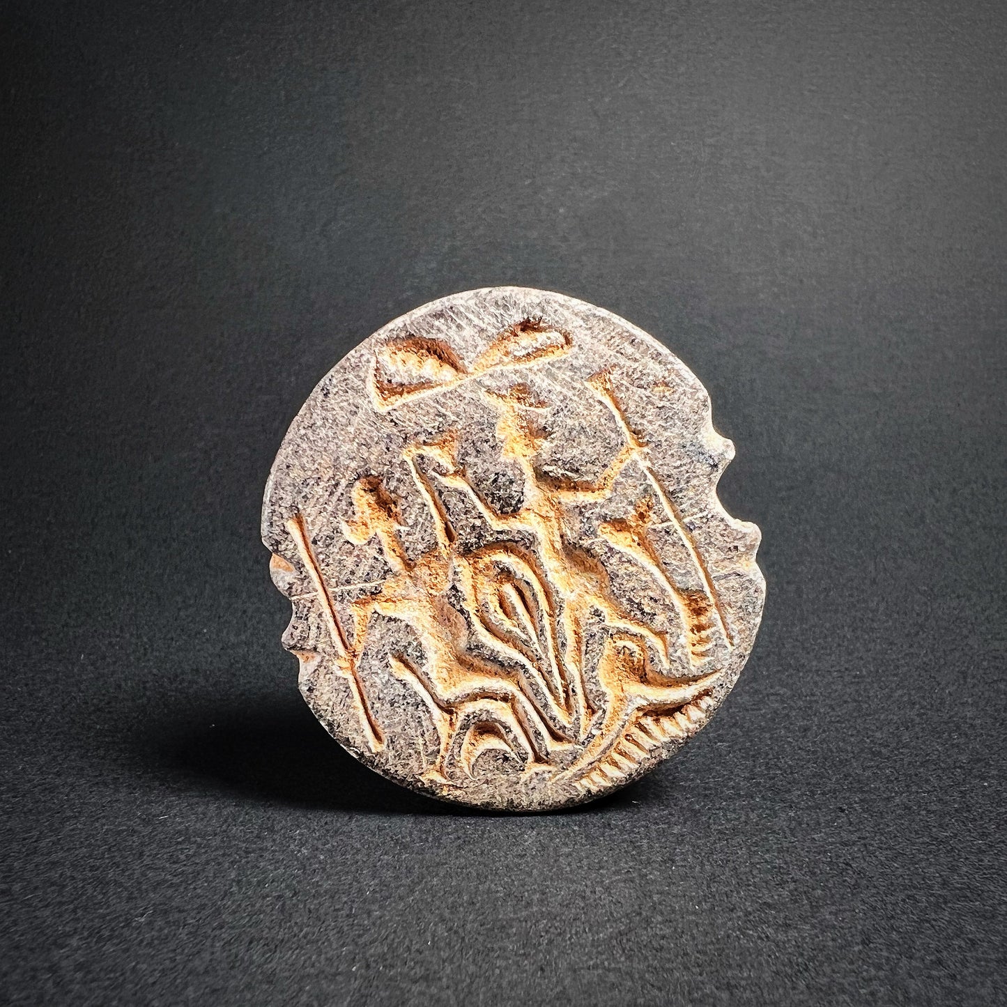 Bactrian Double-Sided Steatite Stamp Seal