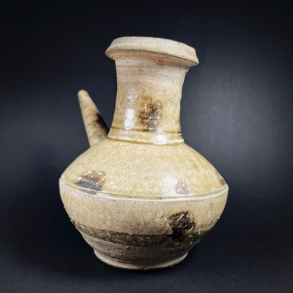 Yuan Dynasty Pale Green Glazed Kendi