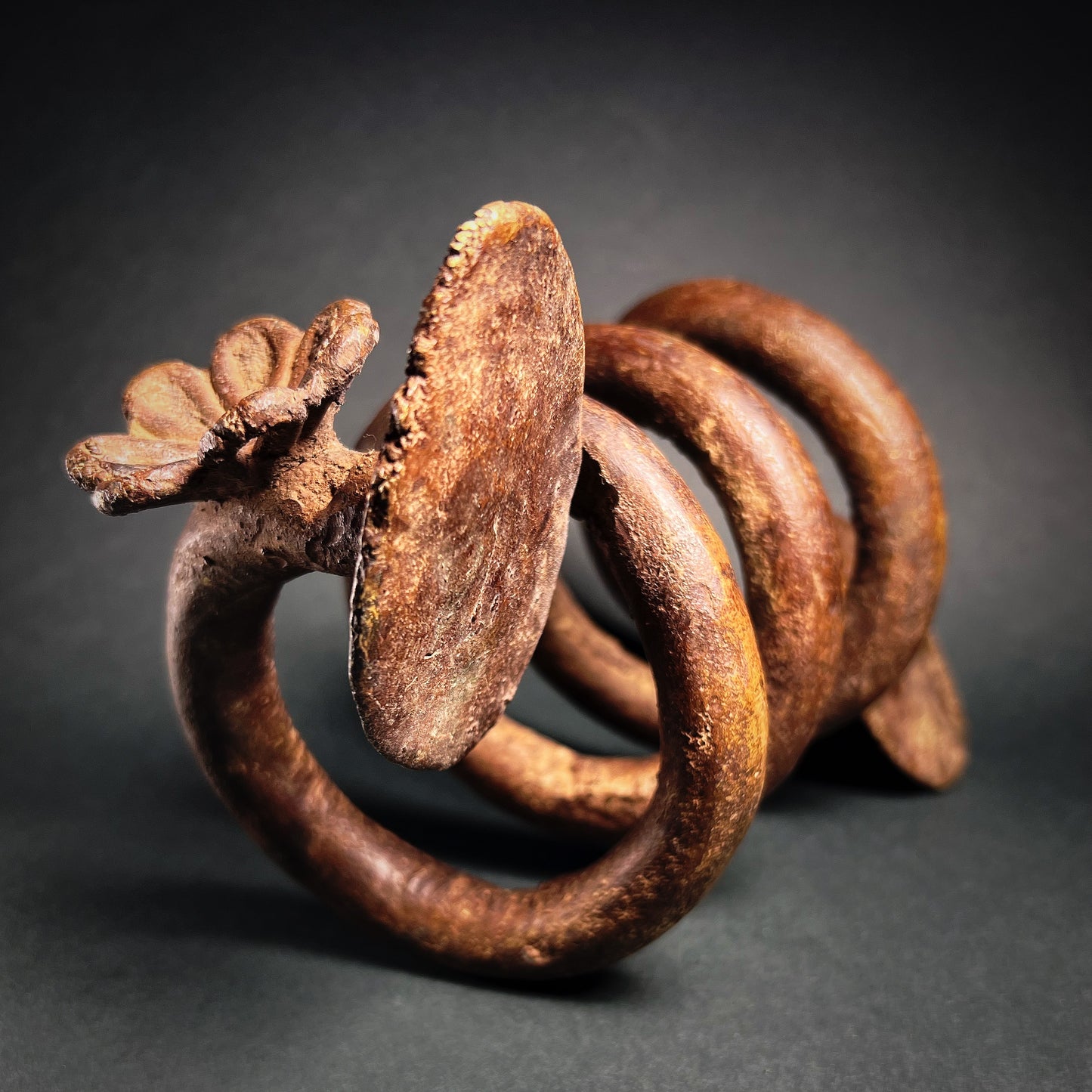 Igbo Coiled Copper Alloy Currency Manilla