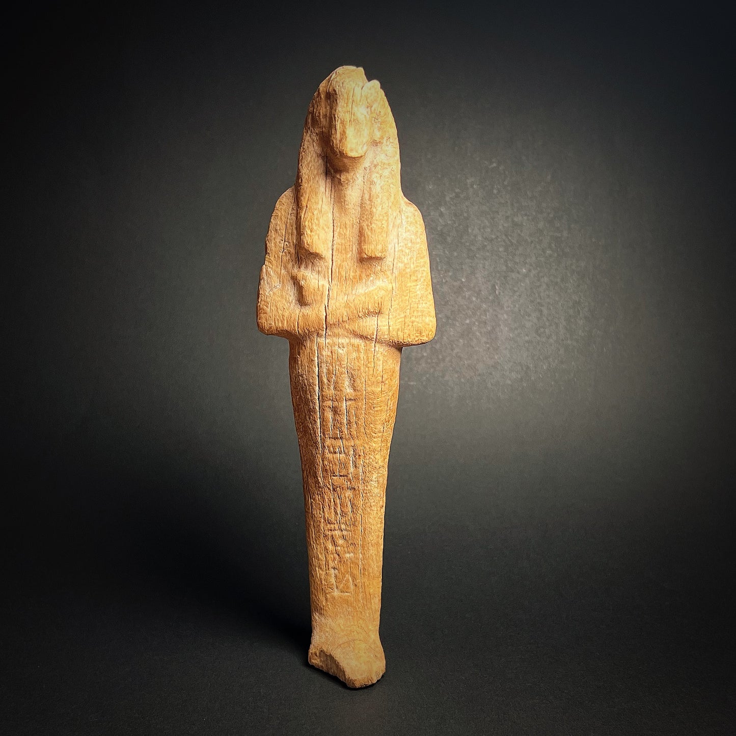 Egyptian Wooden Shabti for the High Priest of Amun