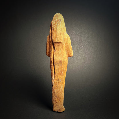 Egyptian Wooden Shabti for the High Priest of Amun