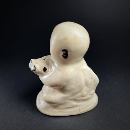 Song Dynasty Cizhou Ware Figure of a Seated Boy and Carp