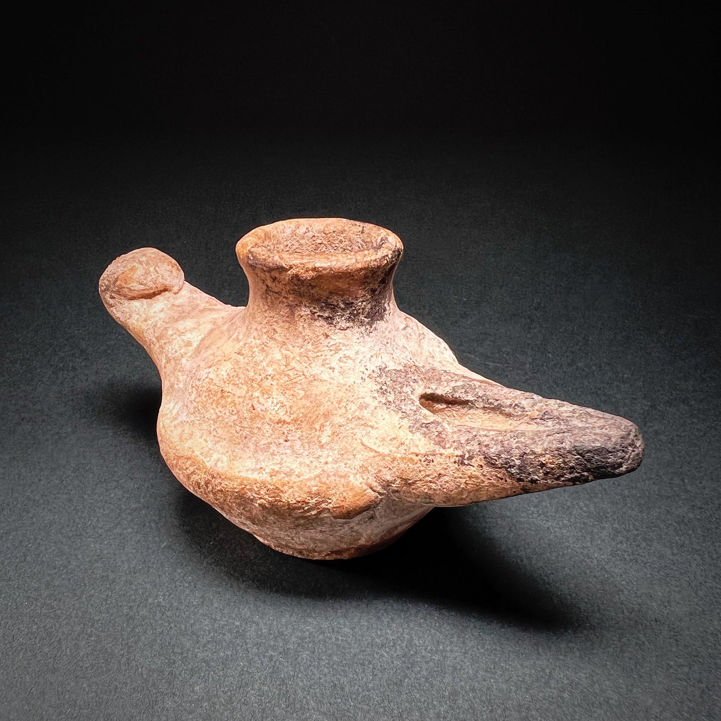 Seljuk Pottery Oil Lamp