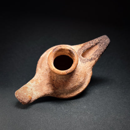 Seljuk Pottery Oil Lamp