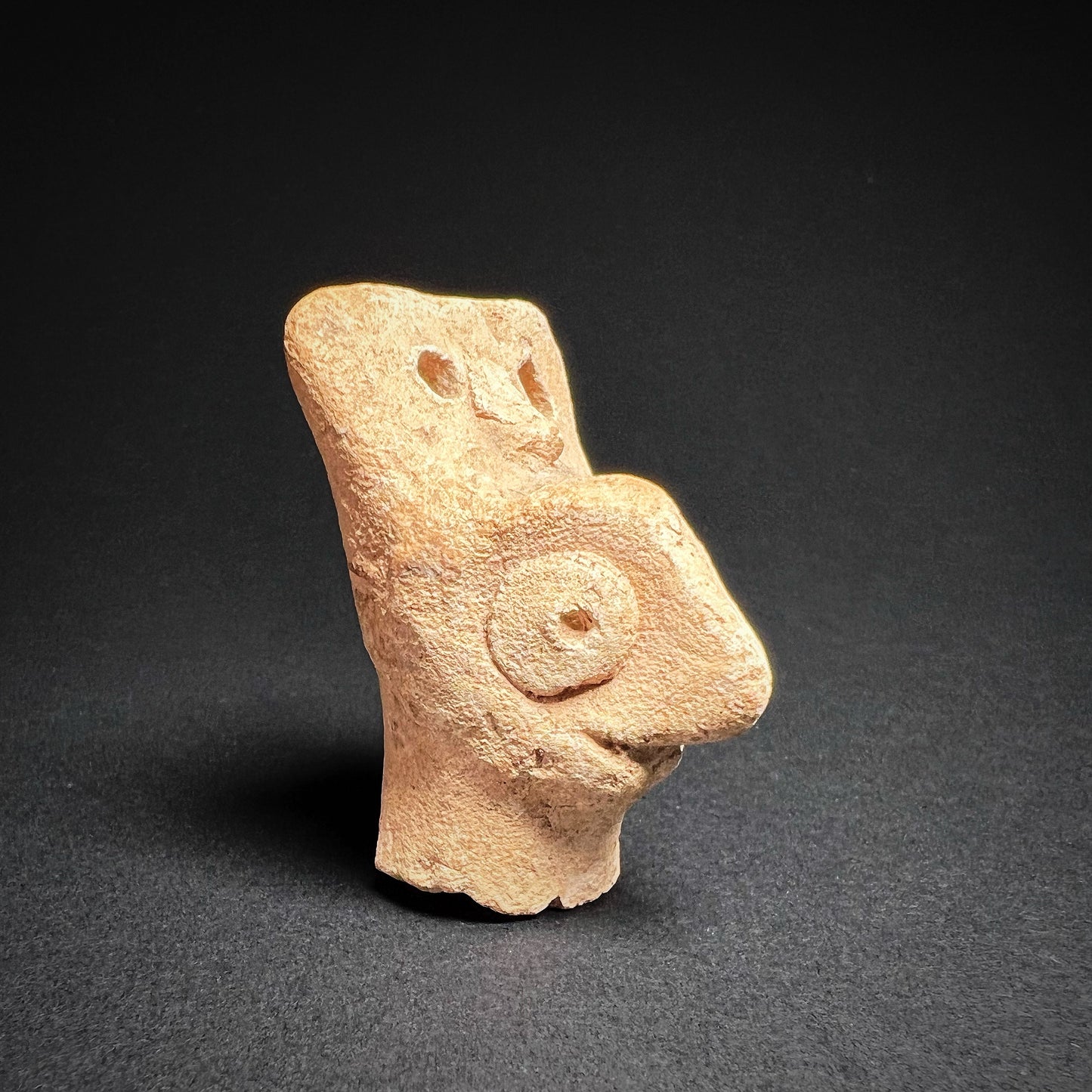 Syro-Hittite Terracotta Goddess Figure Fragment