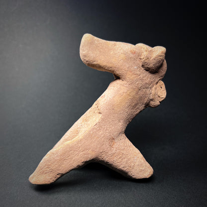 Cypro-Archaic Terracotta Horse Figurine Fragment