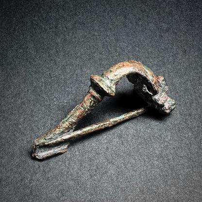 Roman Bronze Knee Fibula
