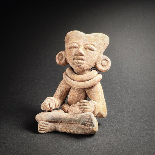 Teotihuacan Pottery Seated Figure