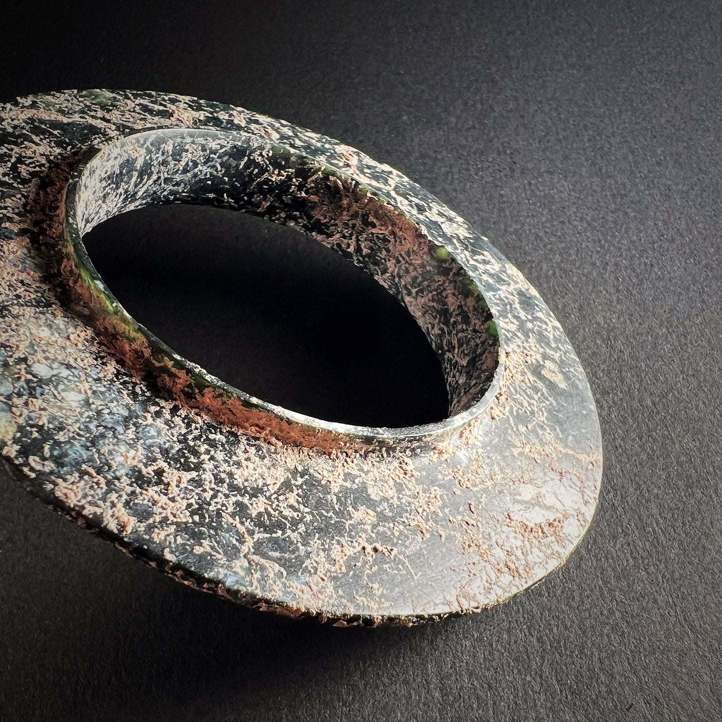 Neolithic Thai Nephrite Jade Bangle