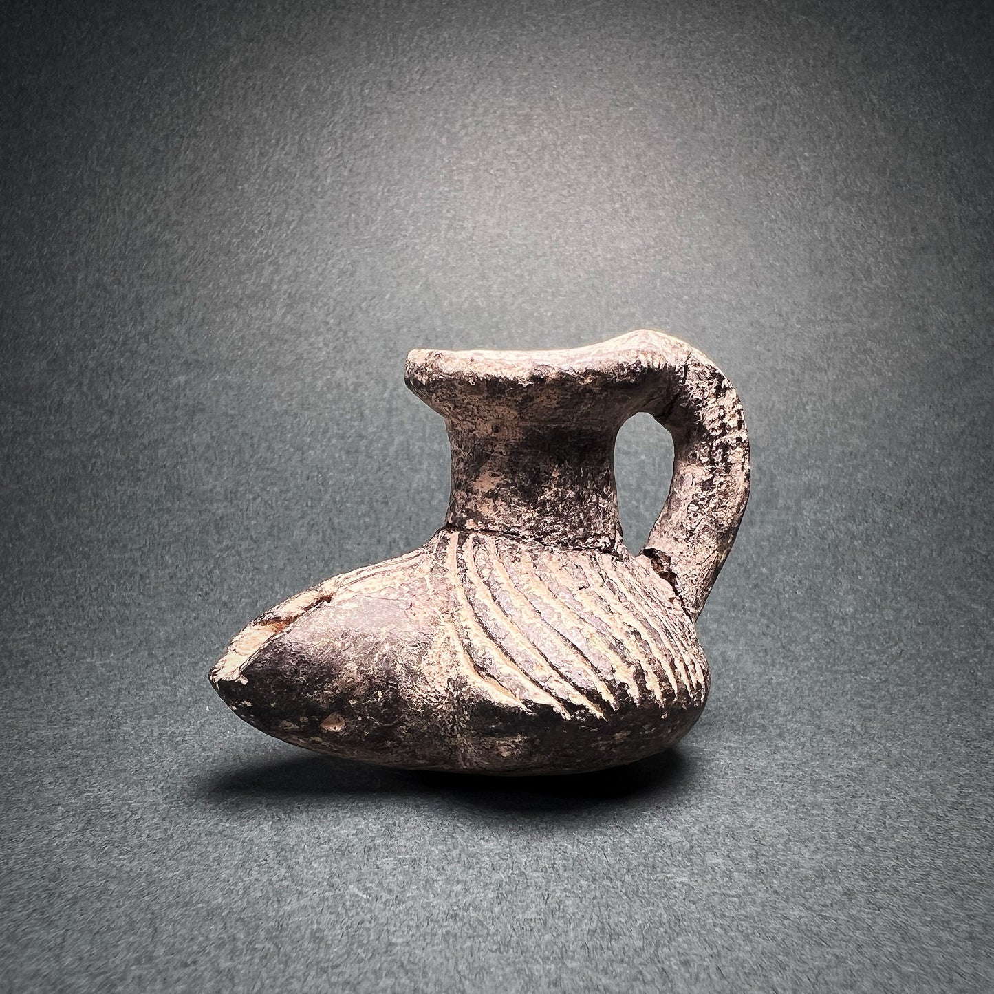 Early Islamic Pottery Oil Lamp