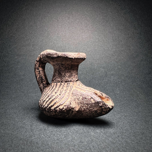 Early Islamic Pottery Oil Lamp