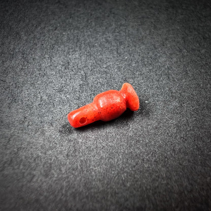 Egyptian Poppy Carnelian Amulet