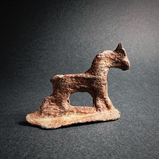 Roman Lead Horse Toy Figure
