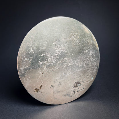 Roman Silver Disc Mirror