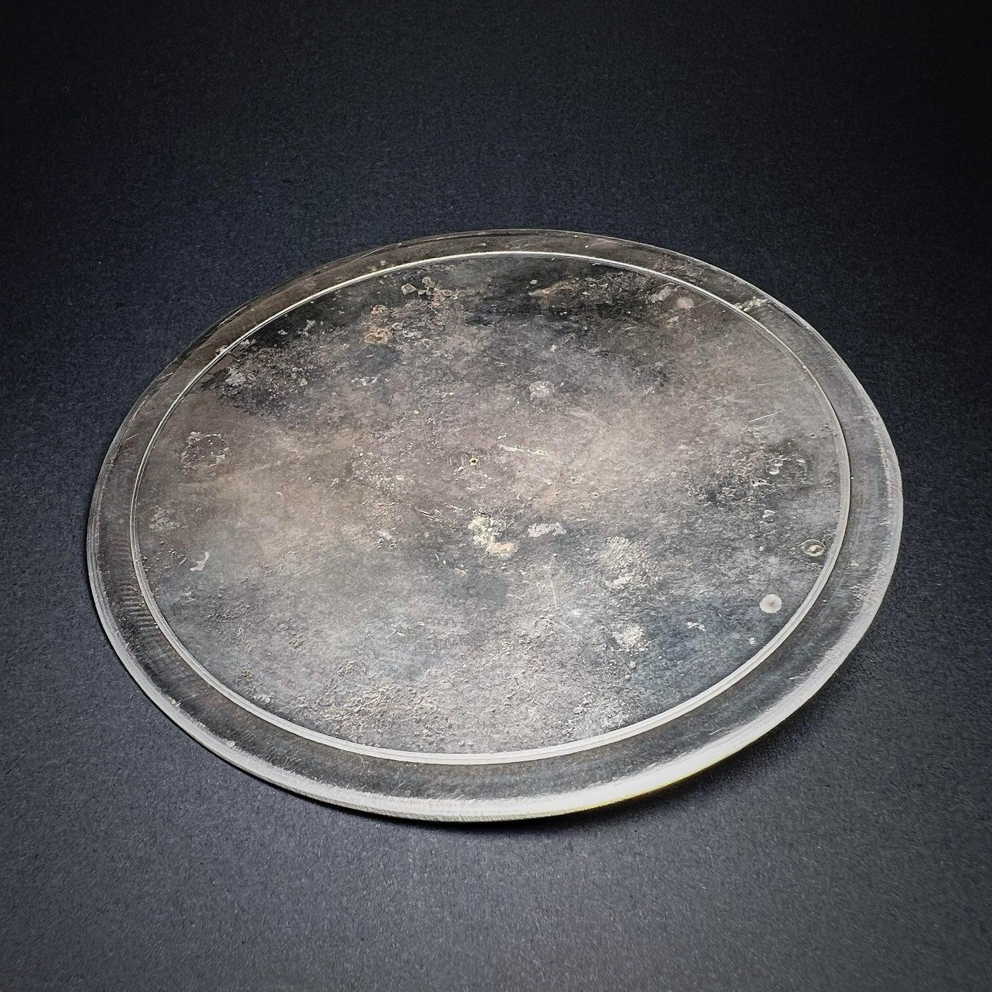 Roman Silver Disc Mirror