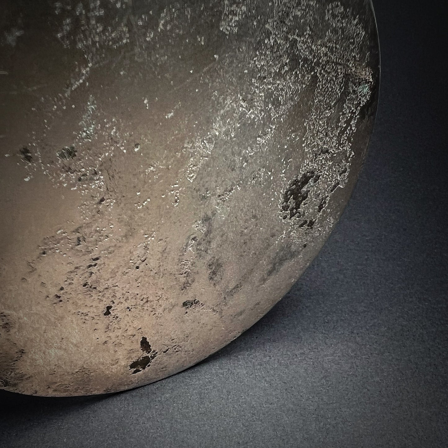 Roman Silver Disc Mirror