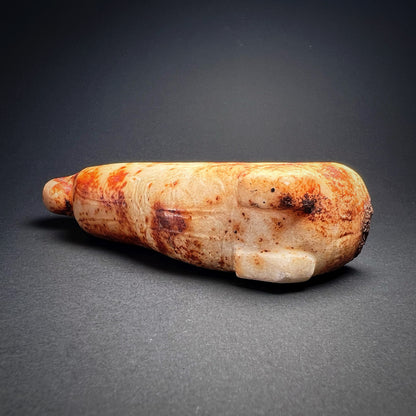 Late Shang Dynasty Nephrite Jade Tiger