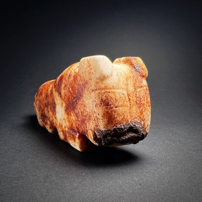 Late Shang Dynasty Nephrite Jade Tiger