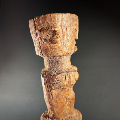 Yoruba or Wurkun Figural Staff