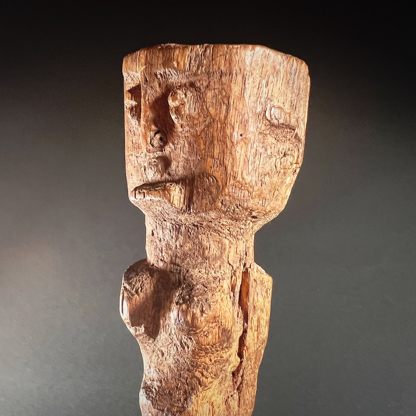 Yoruba or Wurkun Figural Staff