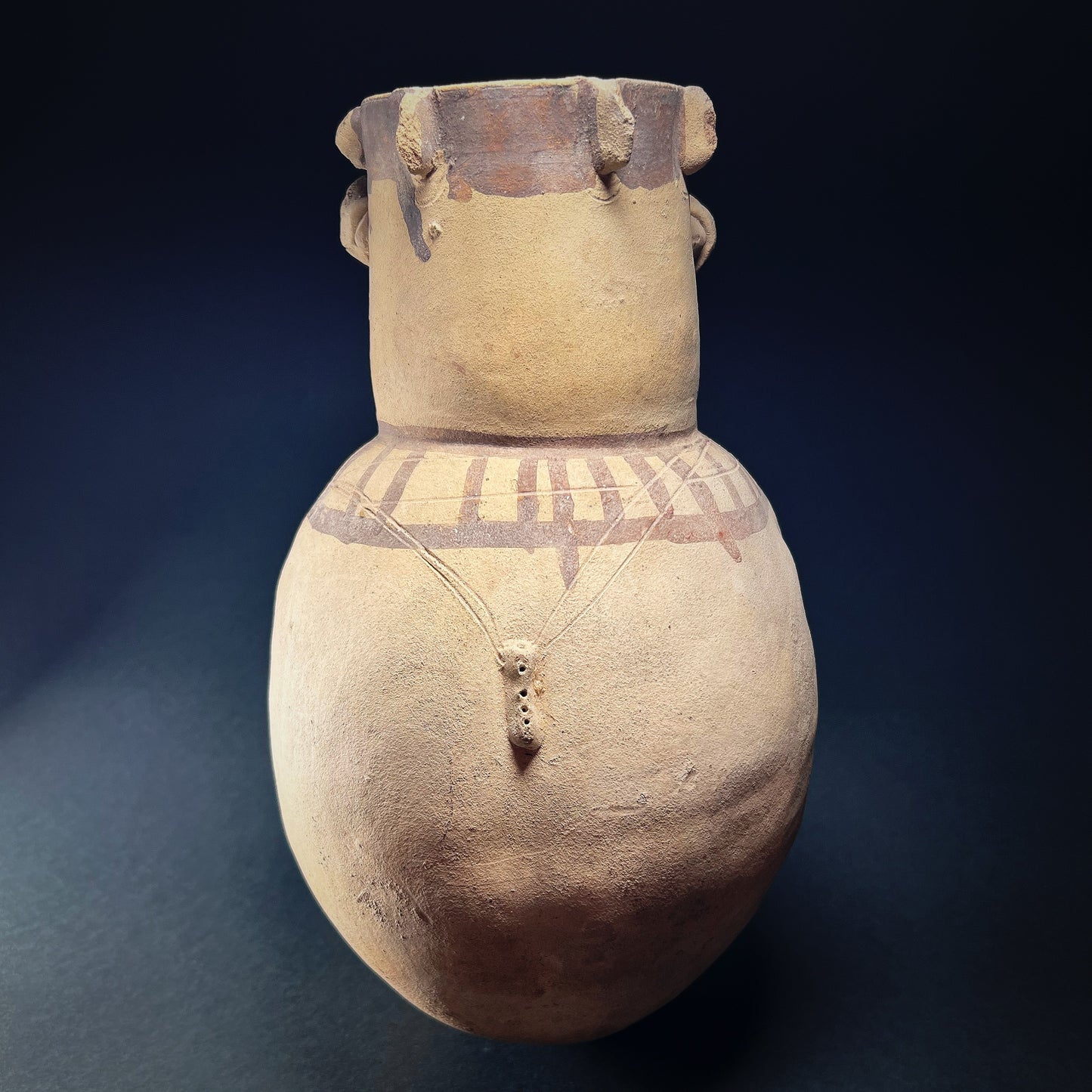 Chancay Pottery Figural Jar