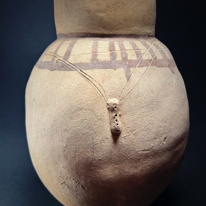 Chancay Pottery Figural Jar