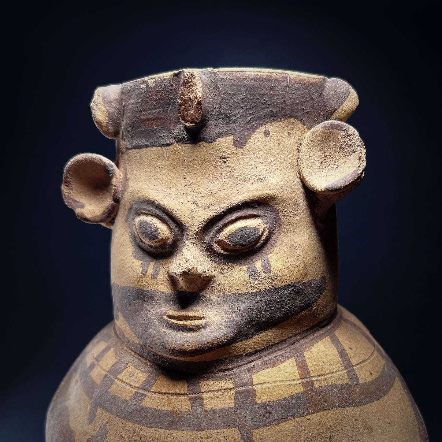 Chancay Pottery Figural Jar