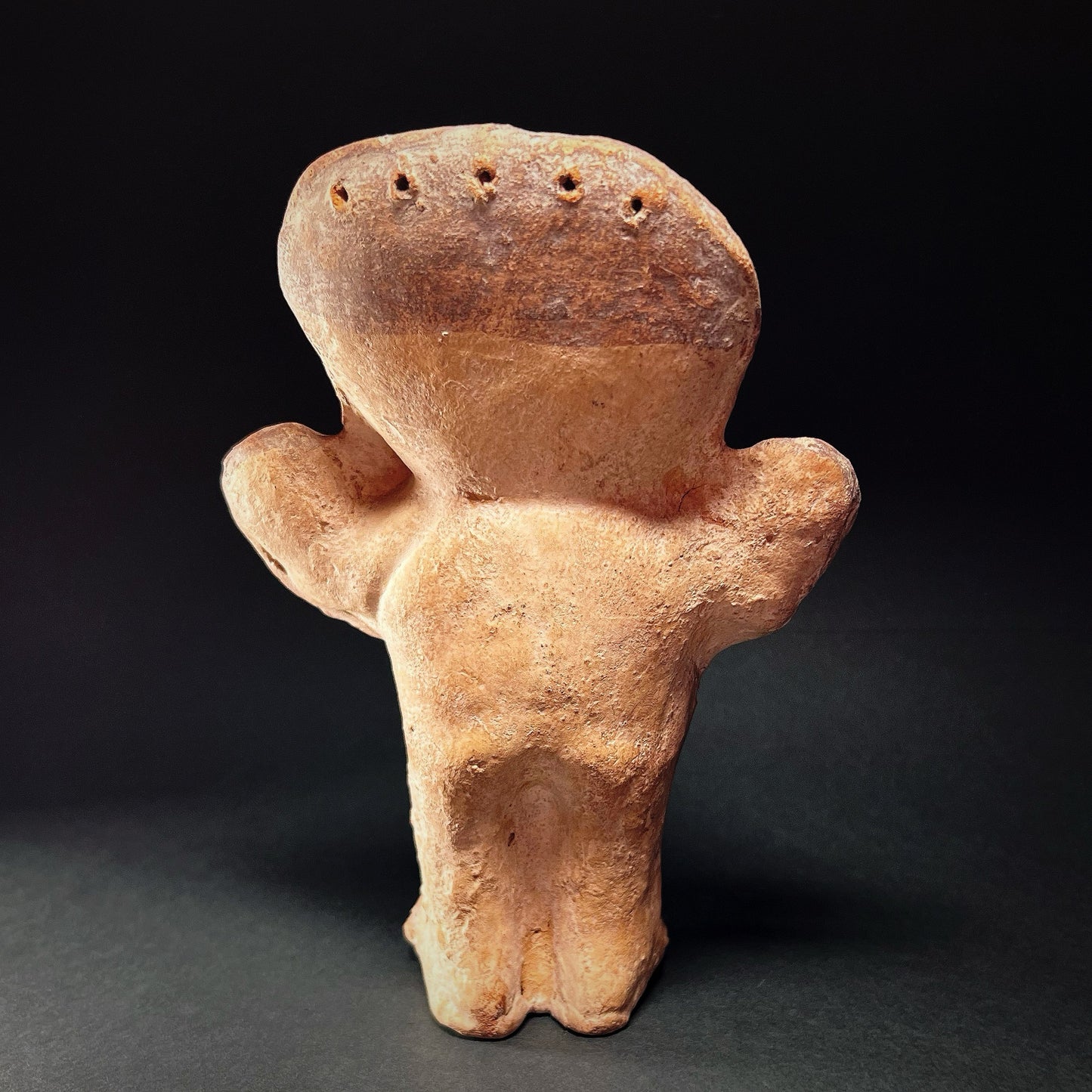 Chancay Pottery Standing Female Figure Cuchimilco