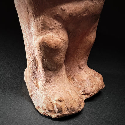 Chancay Pottery Standing Female Figure Cuchimilco