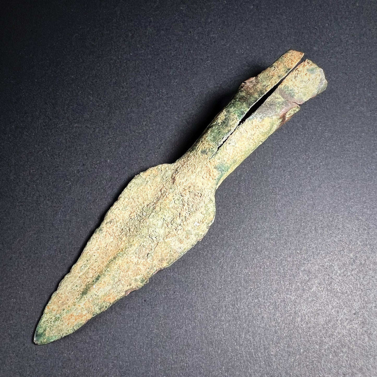 Luristan Bronze Socketed Spearhead
