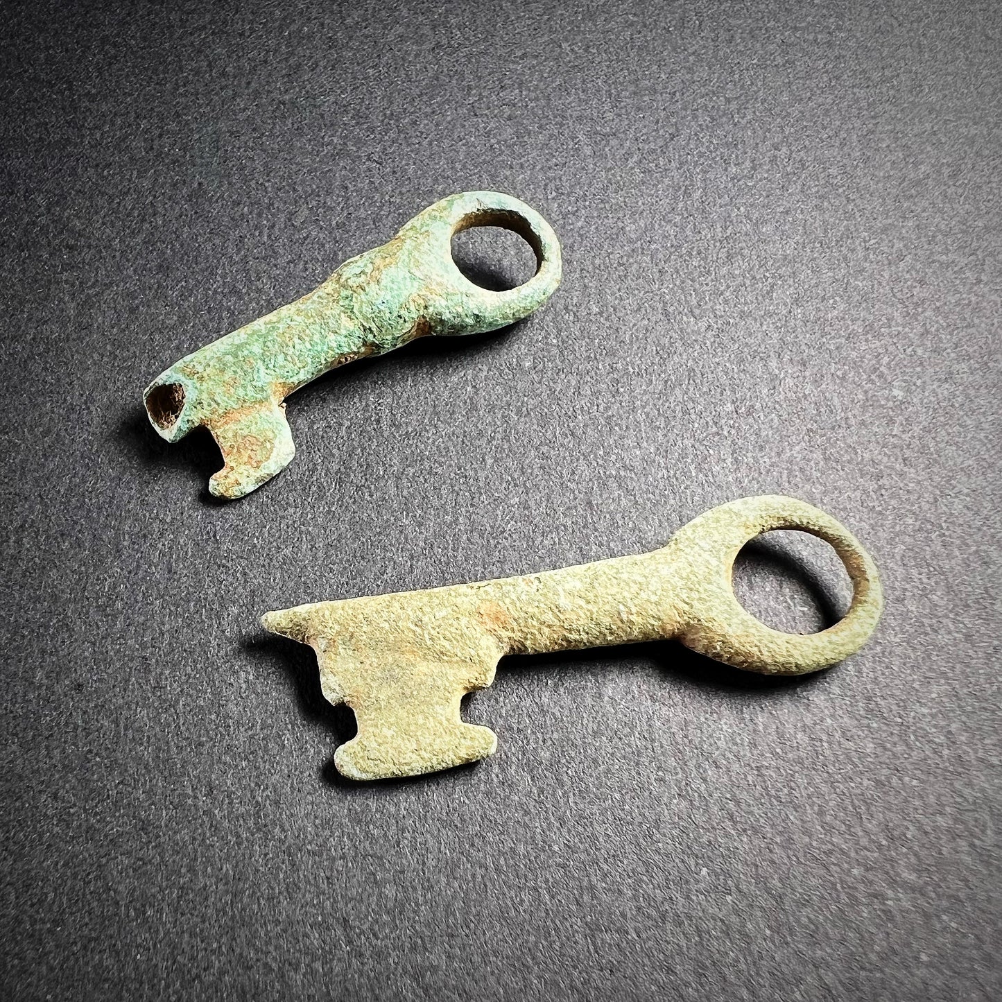 Medieval Bronze Casket Keys
