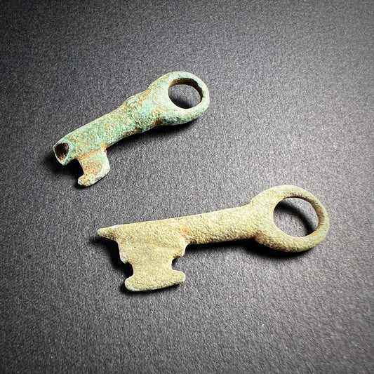 Medieval Bronze Casket Keys
