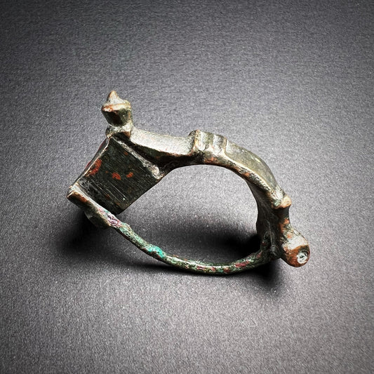 Roman Bronze Knee Fibula