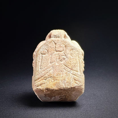 Egyptian Faience Amulet of Ptah-Pataikos