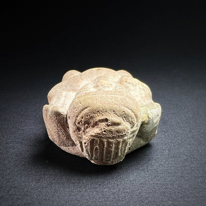 Egyptian Faience Amulet of Ptah-Pataikos