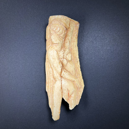 Roman Bone Plaque with Nude Venus  