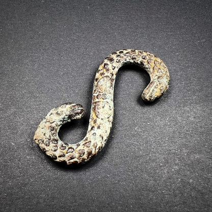 Tudor Zoomorphic Bronze Snake Buckle